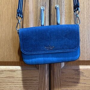 Kate Spade Denim Blue Crossbody Bag